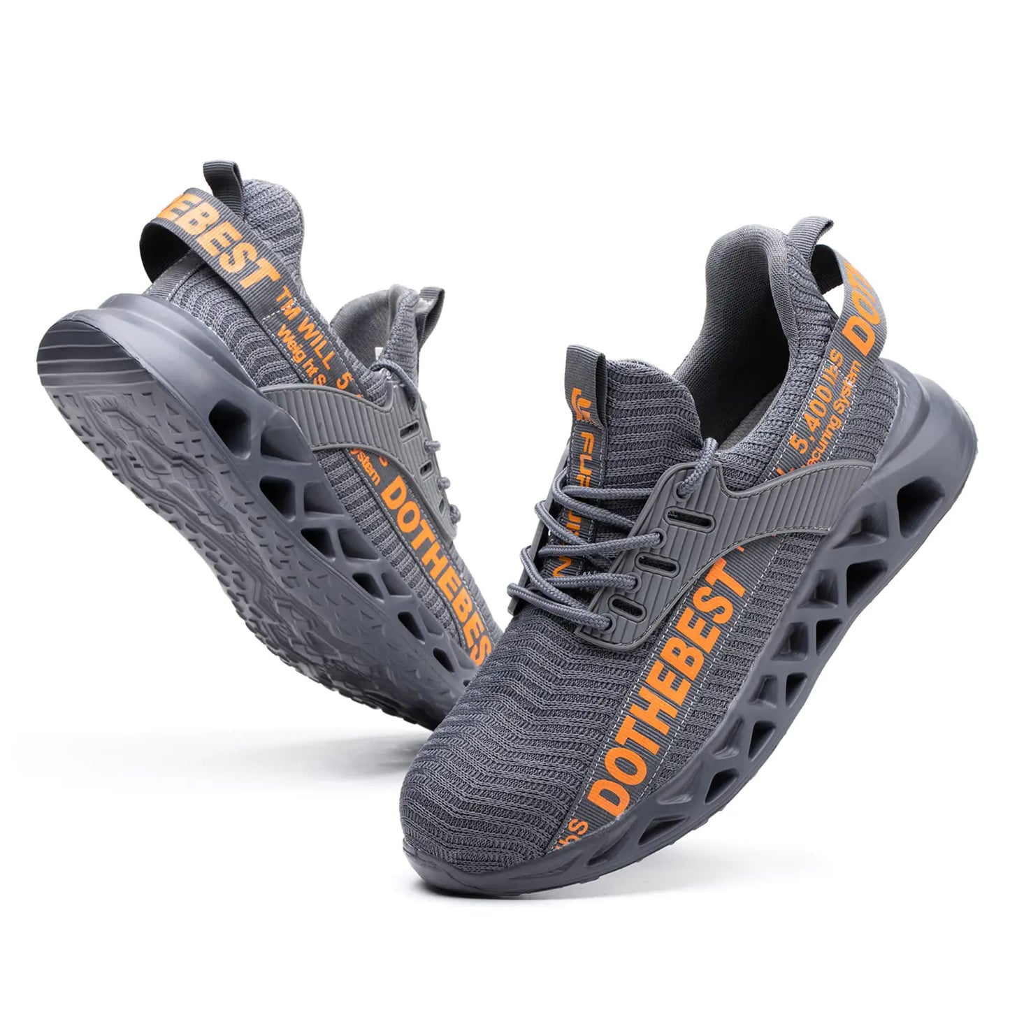 Maataji presents ( Furuian Steel Toe Sneakers Unisex Lightweight Safety Shoes Puncture Proof )