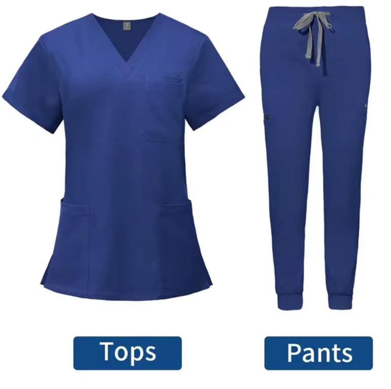 We Heal Hearts Presents ( Medical Scrubs Jogger Set )