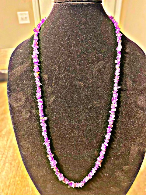 Amethyst Crystal Necklace ( Exclusive)