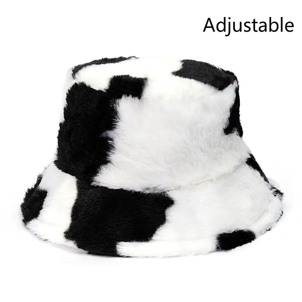 Maataji Winter Fluffy Bucket Hats