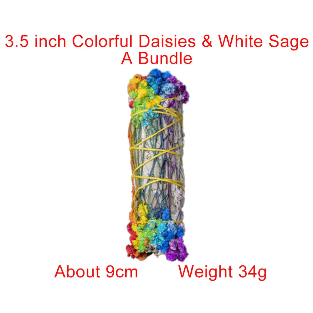 White Sage Incense Sticks Bundle And Candle