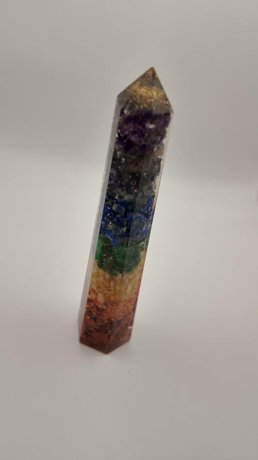 7 Chakra Crystal Tower