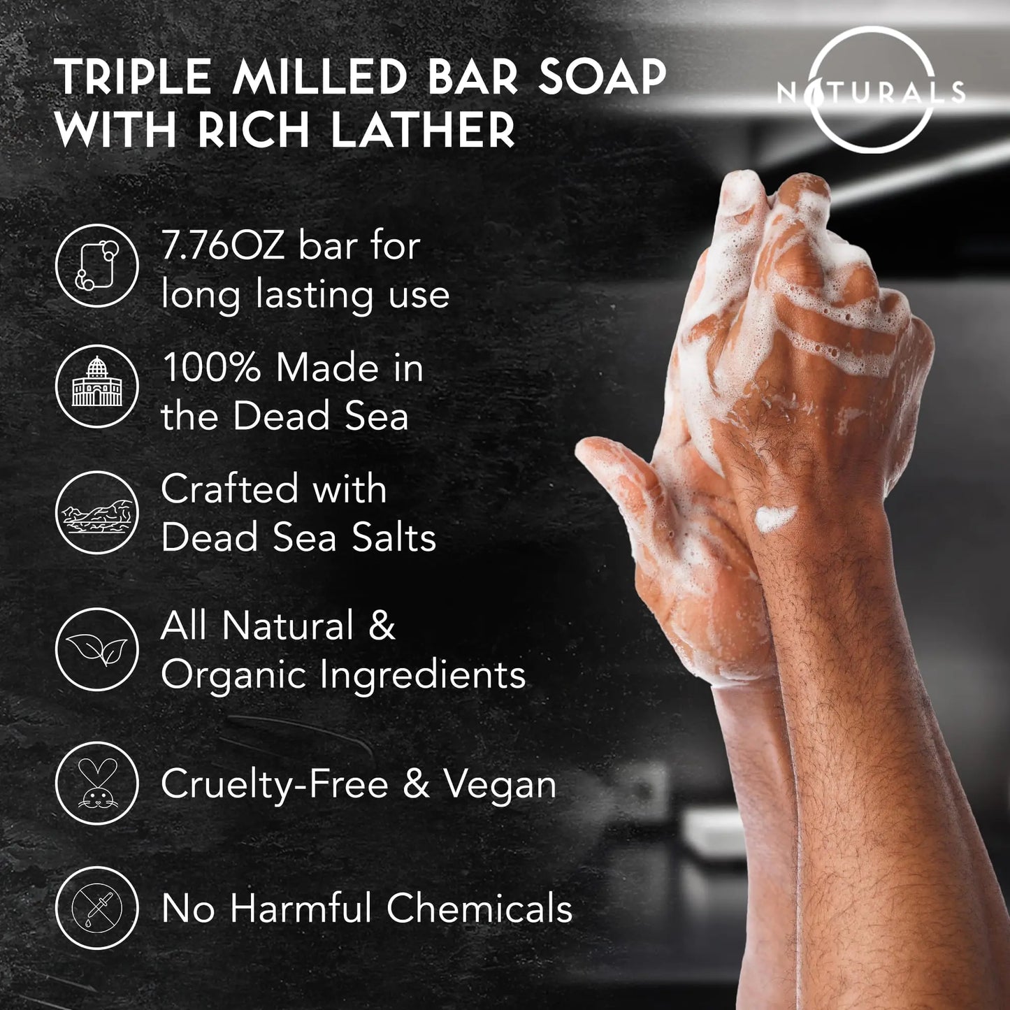 Citrus Organic Soap with Essential Oils Natural Face Bar Soap