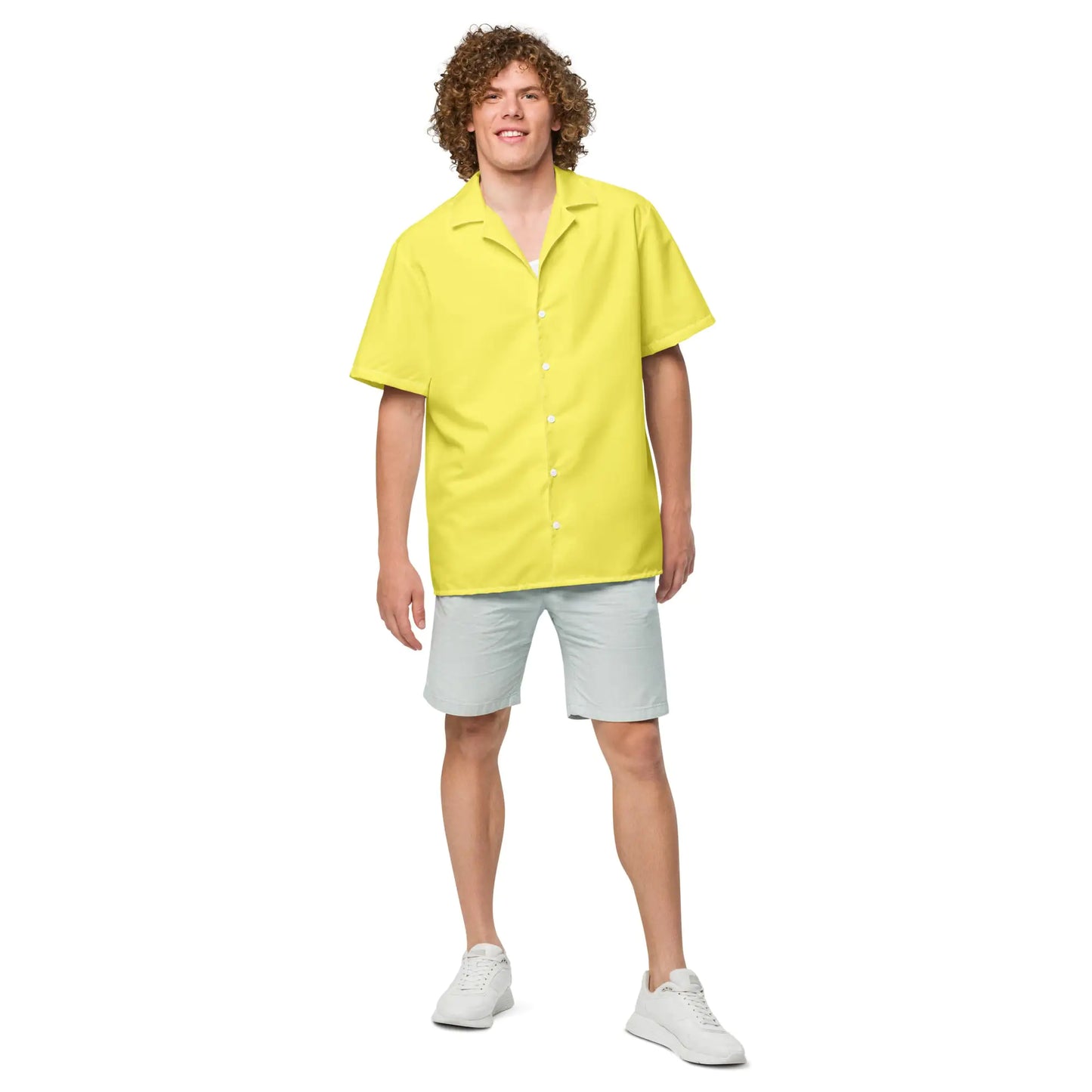 Maataji Banana Yellow button shirt