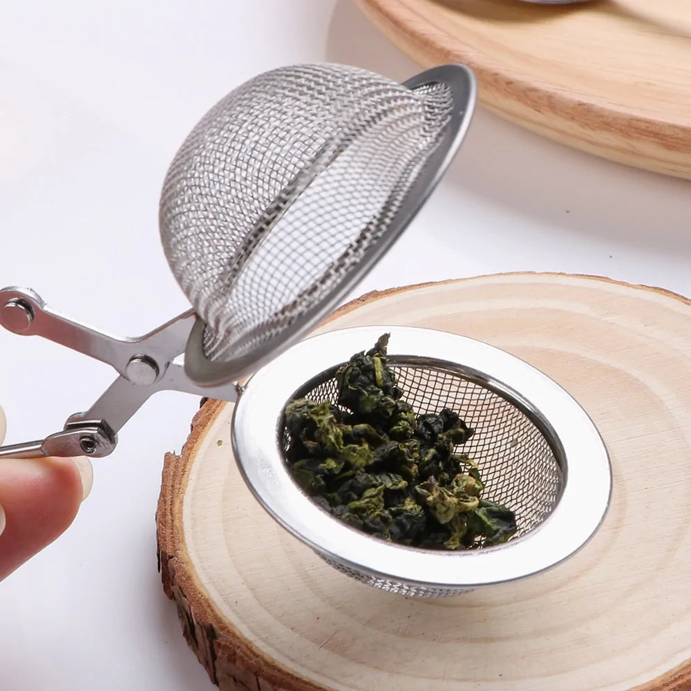 We Heal Hearts Presents ( Tea Infuser Stainless Steel Sphere Mesh Tea Strainer )