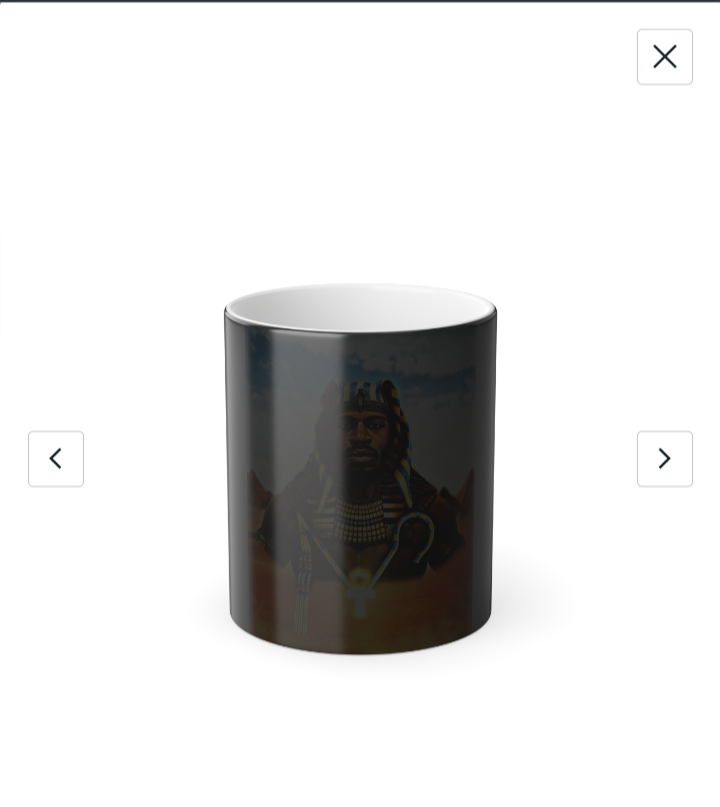 RASHAD JAMAL Ancient Egypt ( Color Morphing Mug, 11oz )