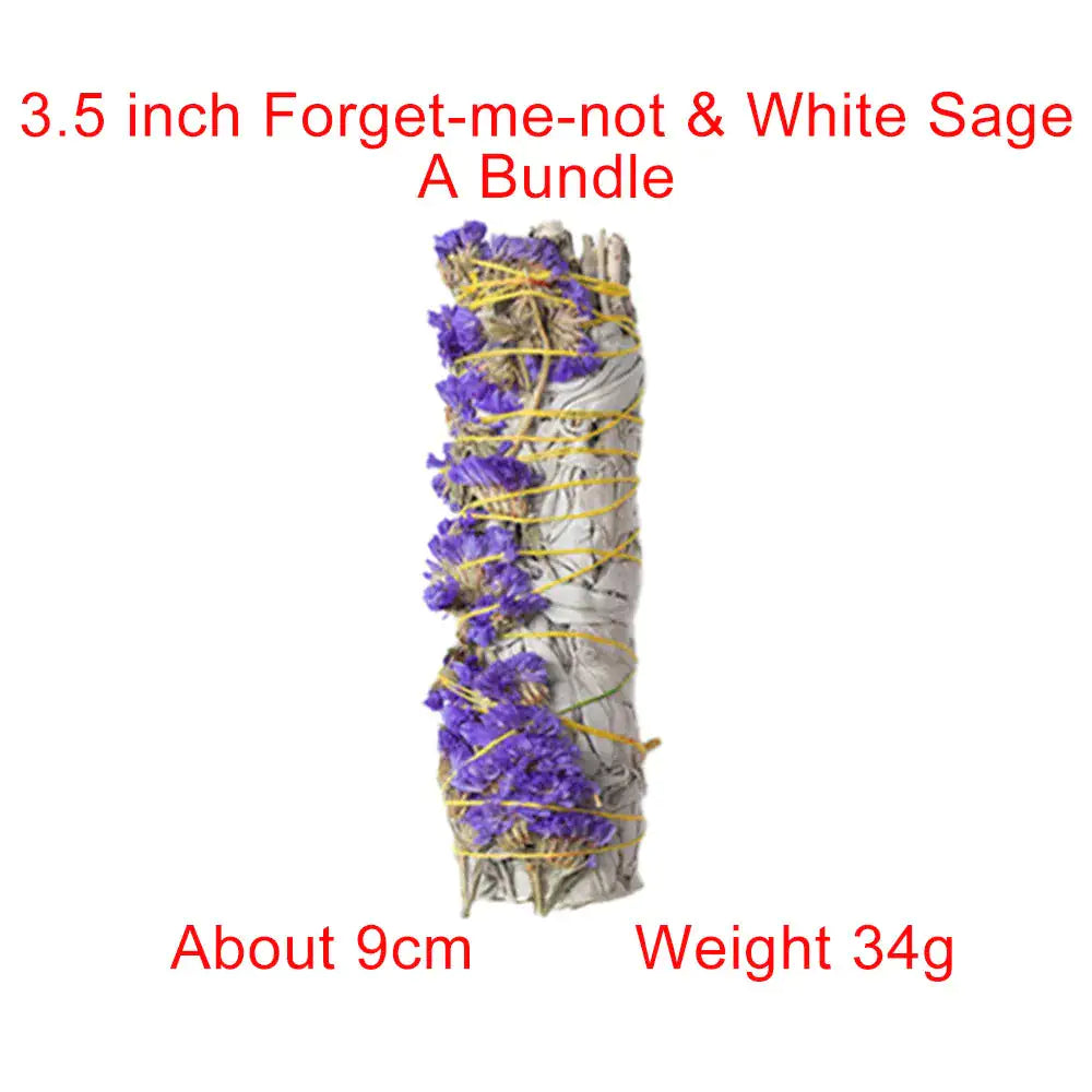 White Sage Incense Sticks Bundle And Candle