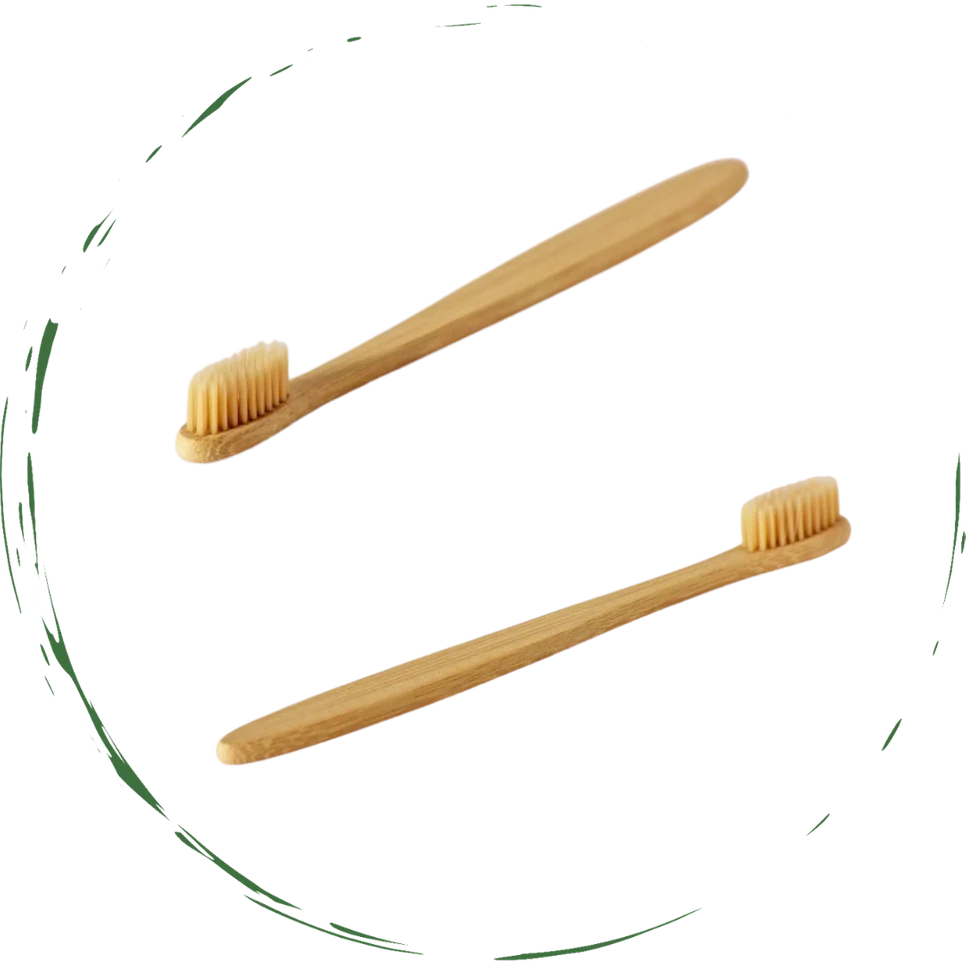 We Heal Hearts Bamboo Toothbrush