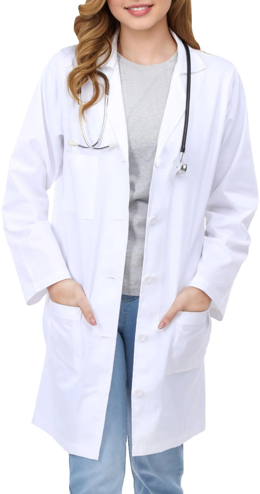 We Heal Hearts Presents ( Professional Lab Coat for Women Medical Coat )