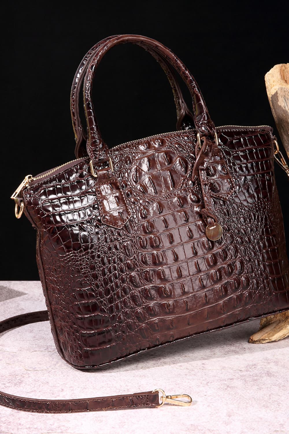 Maataji Leather Handbag