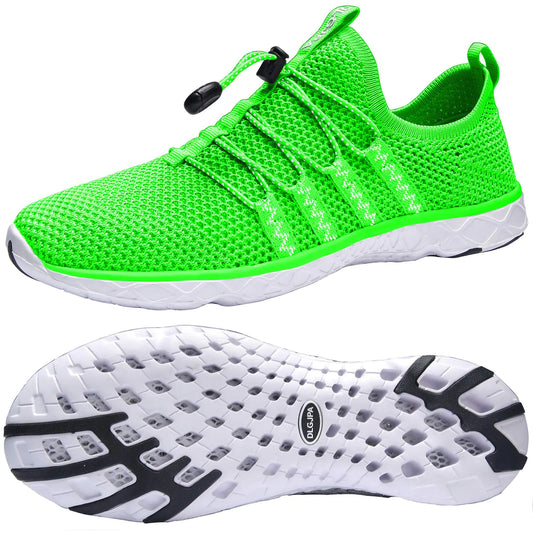 Real Over Rich ( Men's Lightweight Quick Drying Aqua Water Shoes Athletic Sport Walking Shoes )