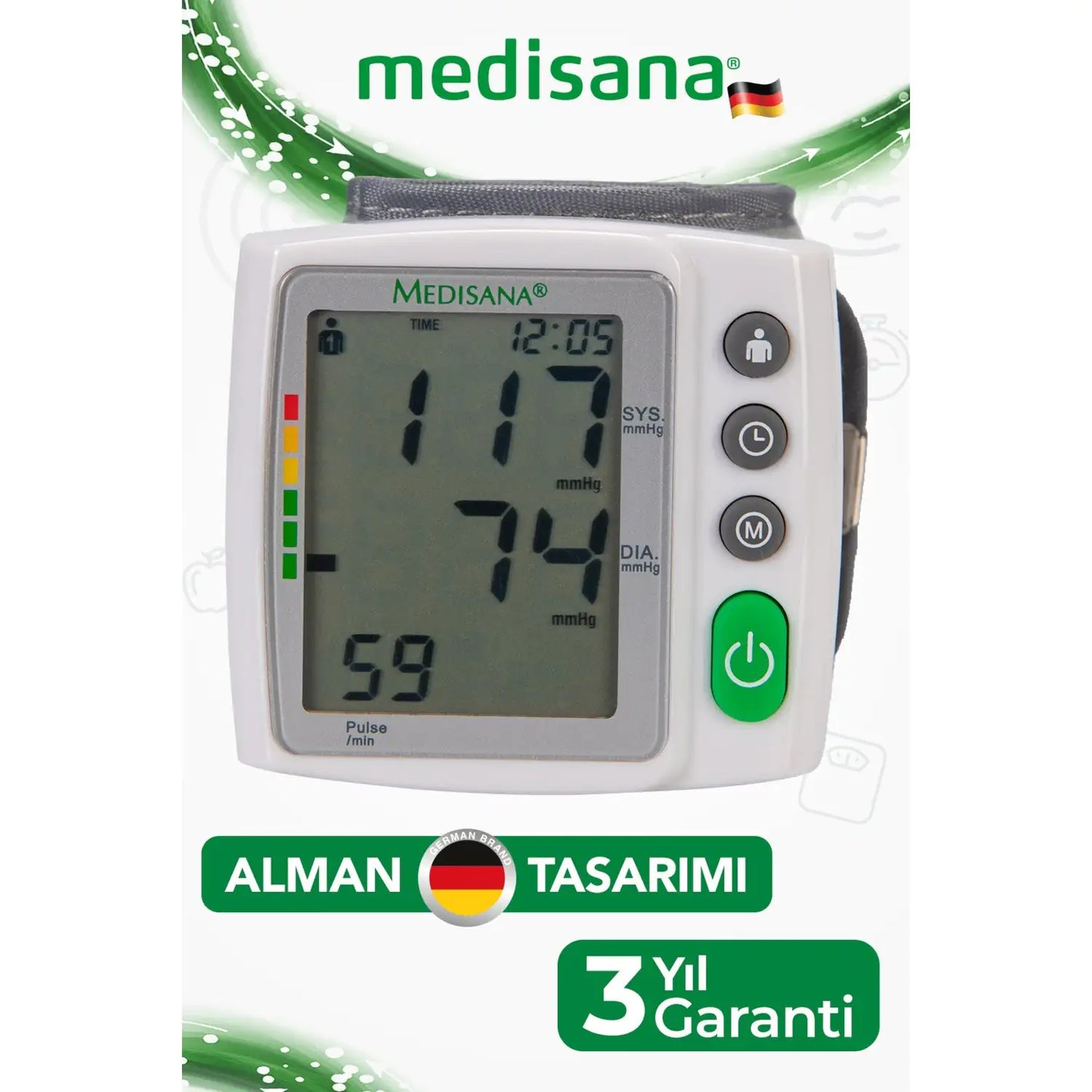 We Heal Hearts Presents ( Medisana 48628 Wrist Type Blood Pressure Monitor )