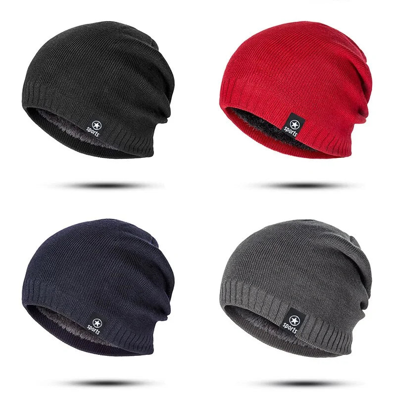 Maataji Warm Knitted Beanie Hats for Winter