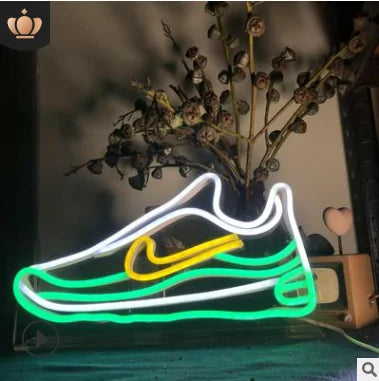 Shoes Neon LED Light Sign Board For Store