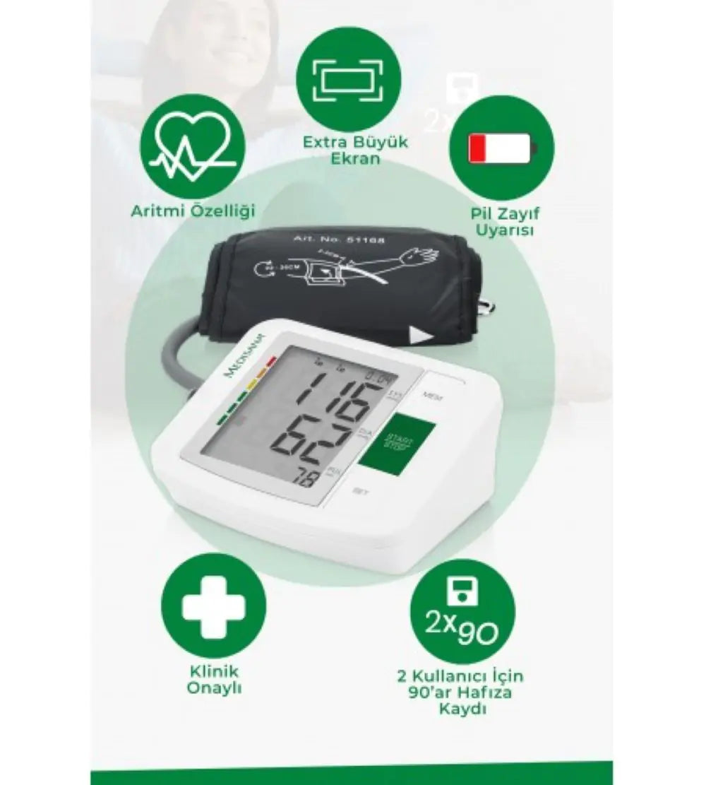 We Heal Hearts Arm Type Digital Blood Pressure Measurement Device