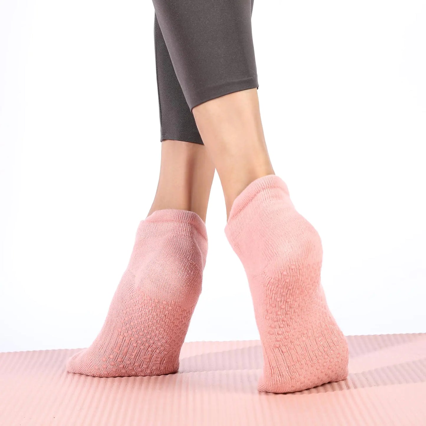 Real Over Rich presents ( Grip Yoga Pilates Socks )