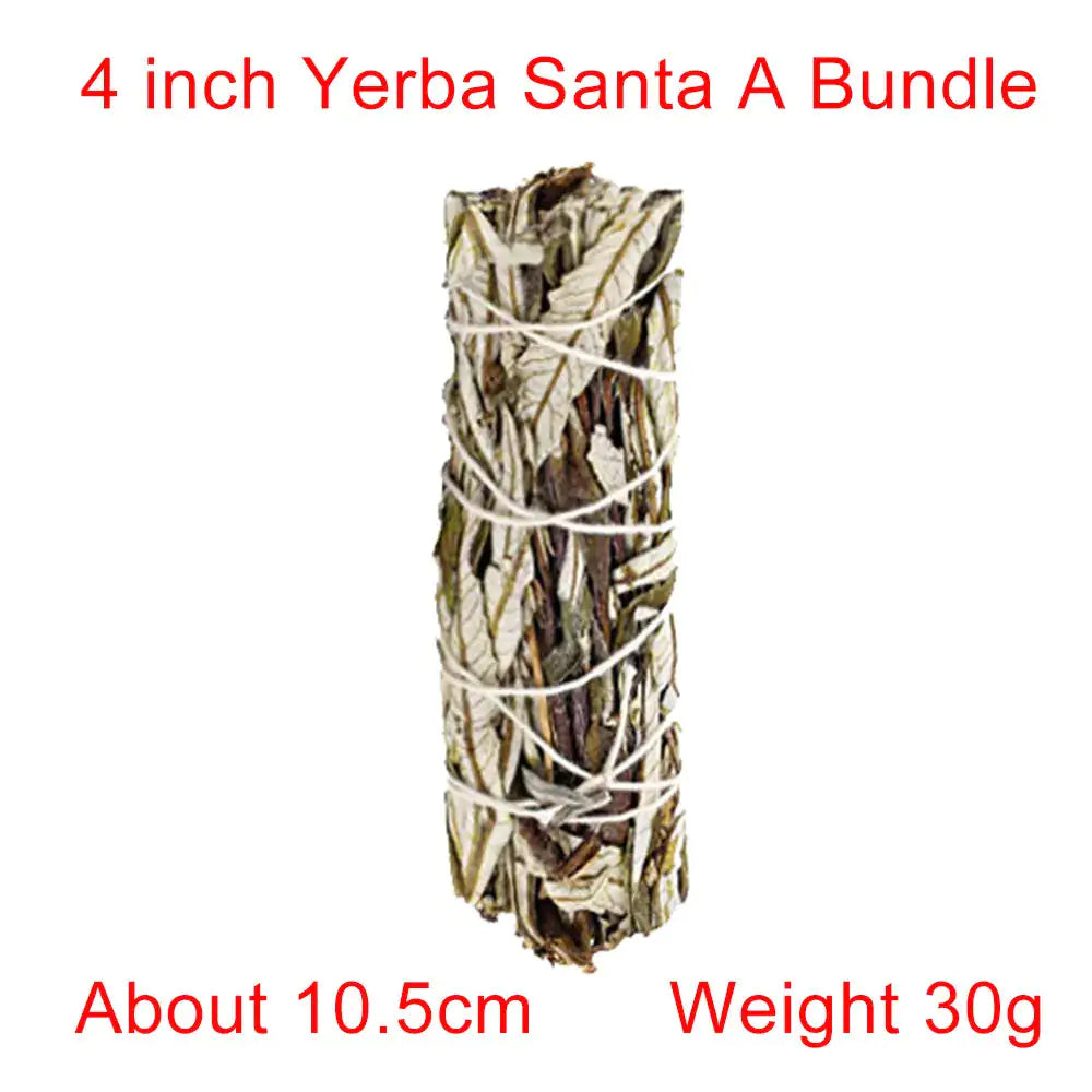 White Sage Incense Sticks Bundle And Candle