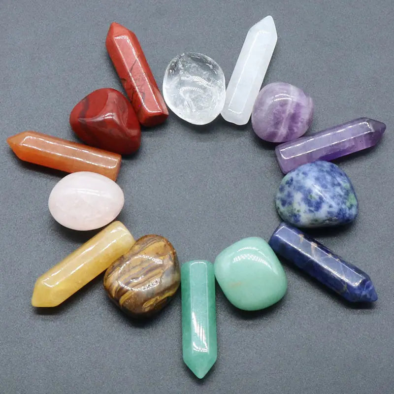 Official U.C.I ( Natural Chakra Tumbled Stone Gemstone Rock Crystals )