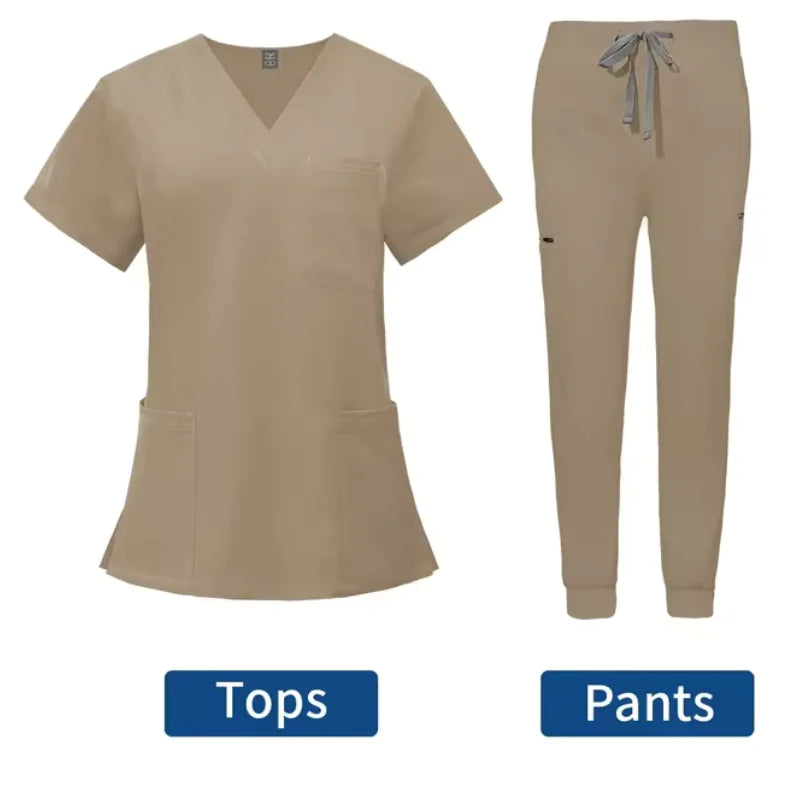 We Heal Hearts Presents ( Medical Scrubs Jogger Set )