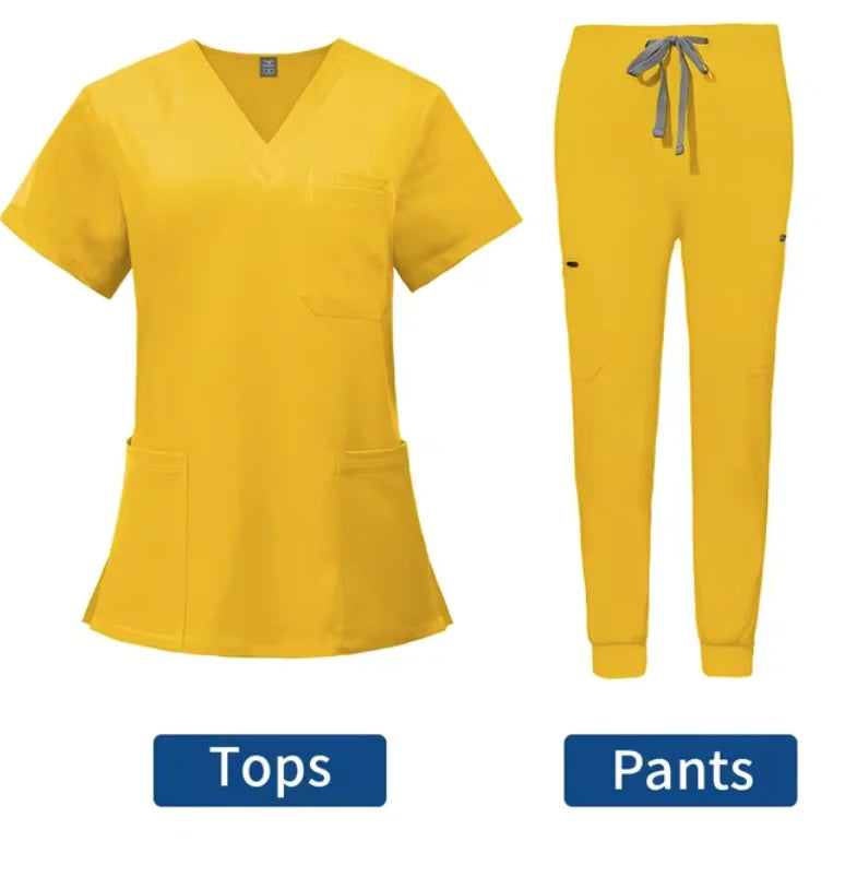 We Heal Hearts Presents ( Medical Scrubs Jogger Set )