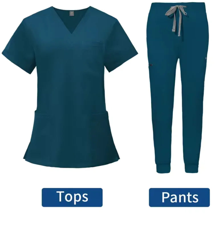 We Heal Hearts Presents ( Medical Scrubs Jogger Set )