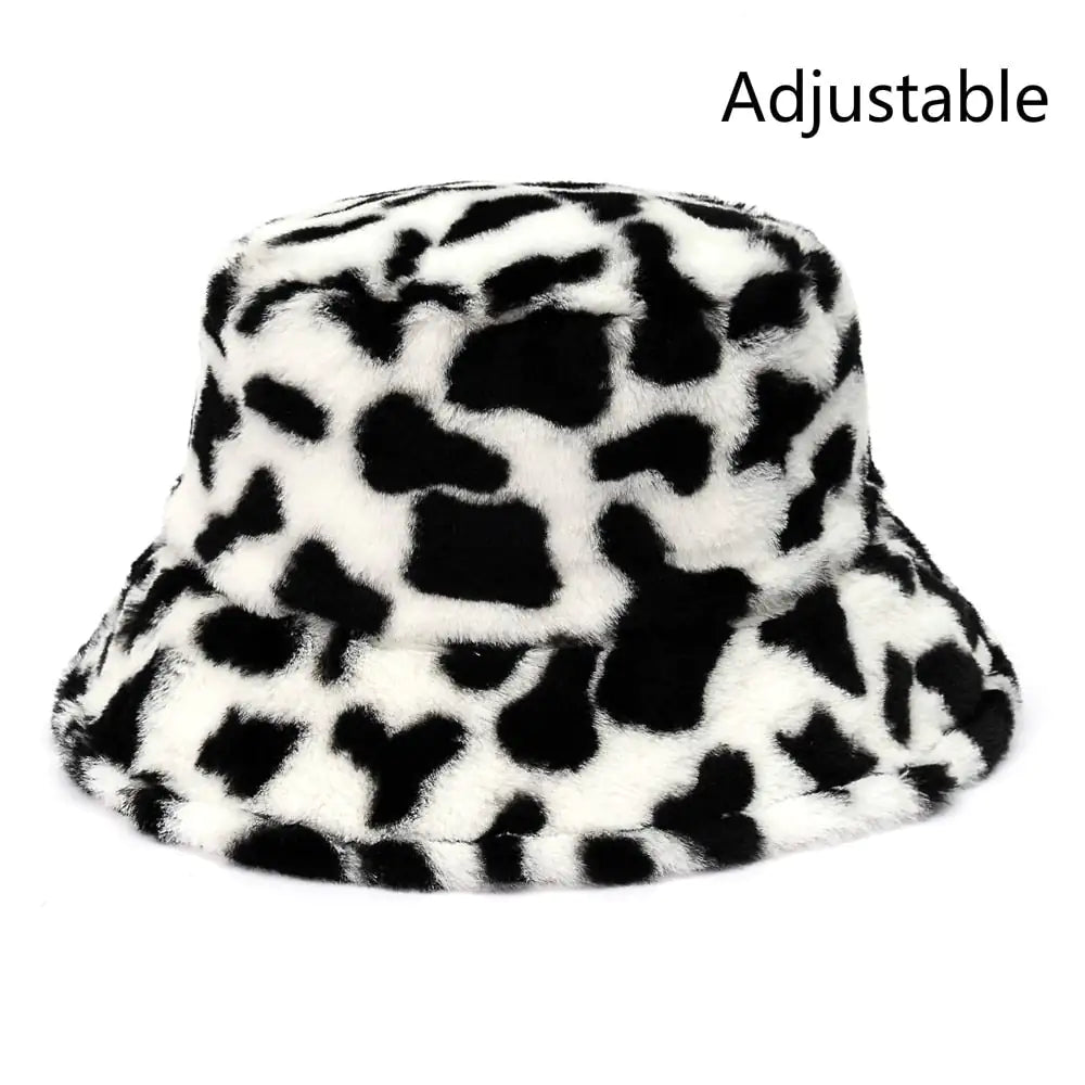 Maataji Winter Fluffy Bucket Hats