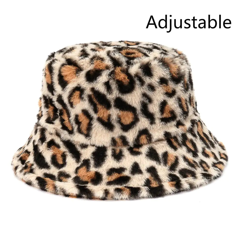 Maataji Winter Fluffy Bucket Hats