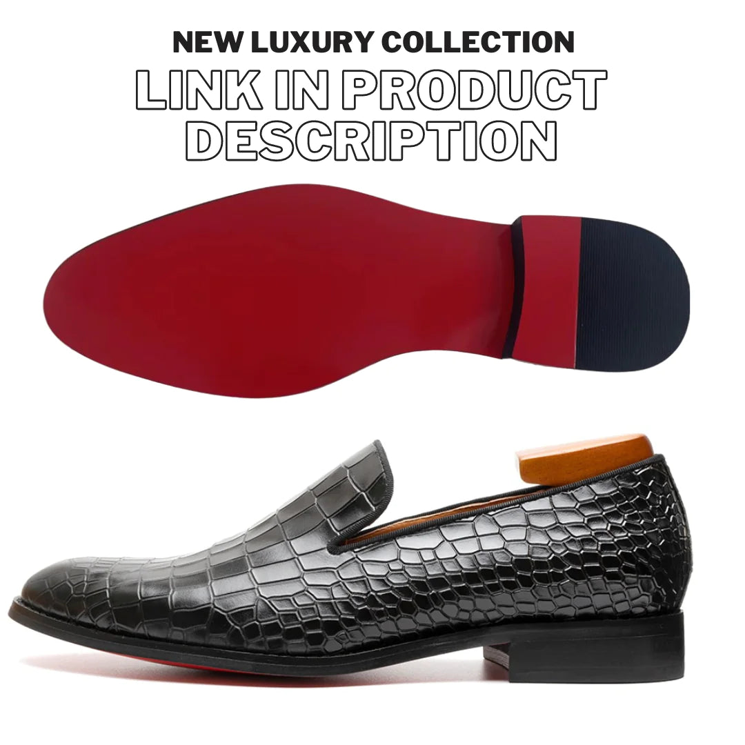 Maataji Red Bottom Oxford Shoes